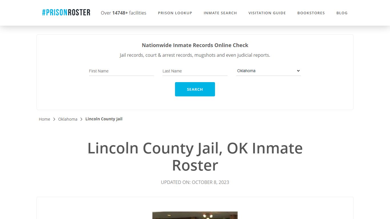Lincoln County Jail, OK Inmate Roster - Prisonroster